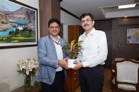 NHPC CMD Shri Bhupender Gupta o Kopana le Ba boholong ba Lekala la ...