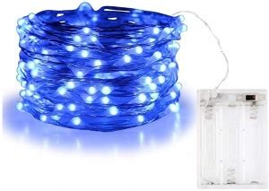 MIRADH 30 LEDs 3 m Blue Flickering String Rice Lights Price in India ...