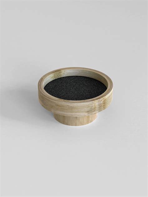 PODIUM TRAY ROUND SMALL- BLACK – ALTROVE