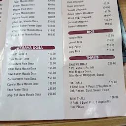 UDUPI a house of South Indian food - Indian restaurant - New Delhi ...