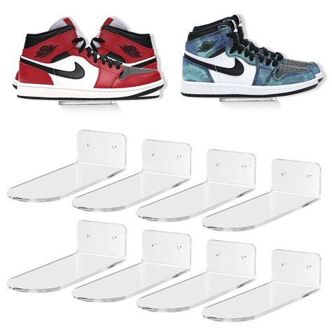 Magicfour 8 Pack Floating Shoe Display Shoe Shelf For Wall | Desertcart ...
