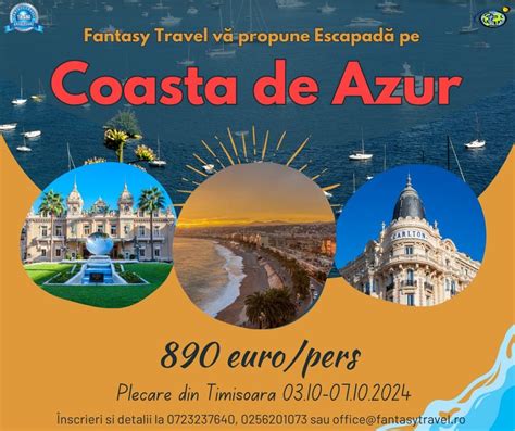 Escapada pe Coasta de Azur, 1 DECEMBRIE , NR 5, 300231 Timisoara ...