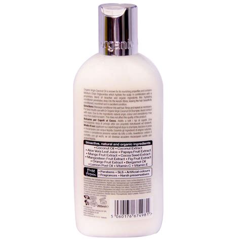 dr.organic Virgin Coconut Oil Conditioner, 265 ml Price, Uses, Side ...