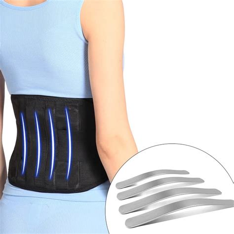 Amazon.com: HaloVa Lumbar Support Belt, Breathable Mesh Lower Back ...