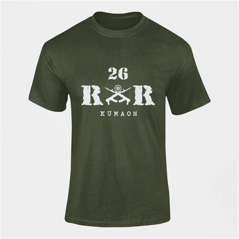 Buy Rashtriya Rifles Military Half Sleeve T-Shirts – Page 3 – Olive Planet
