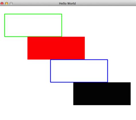 Pygame Draw Rectangle with Border 的图像结果