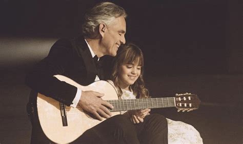 Andrea Bocelli performs with 10-year-old daughter Virginia Bocelli ...