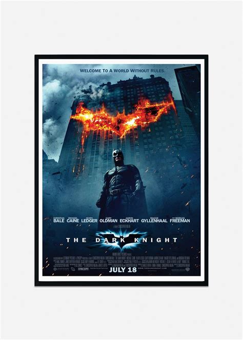The Dark Knight Movie Poster - Etsy