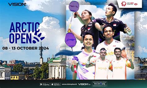 Jadwal dan Link Live Streaming Arctic Open 2024 di Vision+: Saksikan ...