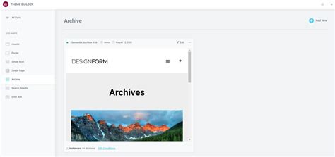 Image result for Archive Using Elementor