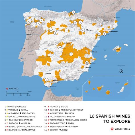 Spanish Wine Regions