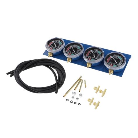 MYADDICTION Carburetor Vacuum Gauge Balancer for 4 Cylinder Engines ...