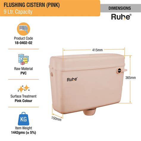 Cistern Flush Tank for Toilet Seat & Indian Style Toilets – Ruhe