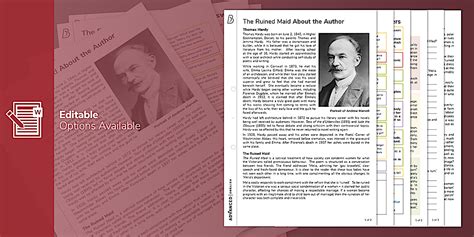 A Level Pre-1900 Poetry Revision Guide: The Ruined Maid