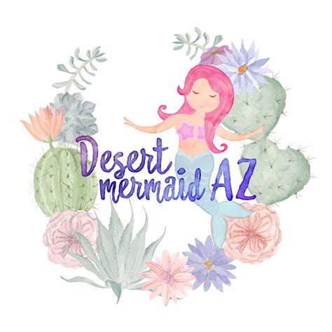 Desert Mermaid AZ stickers | Sticker Mule India