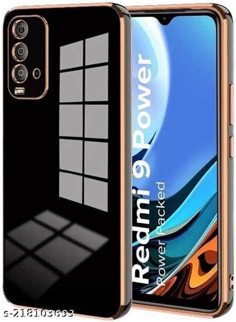 Polycarbonate Exotic Flourish Redmi 9 Power Electroplated Chrome 6D ...