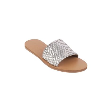 Buy Mochi Women Silver Casual Mules Online | SKU: 41-273-27-36 – Mochi ...