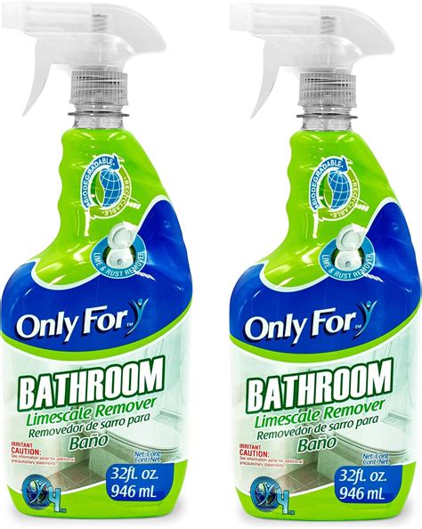 Only For Limescale Bathroom Cleaner - 2 Pack x 32 Fl India | Ubuy