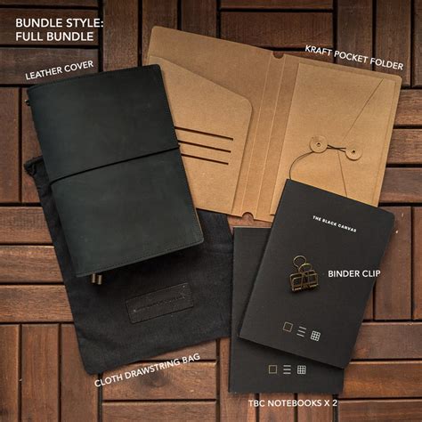 TBC Travellers Journal - A5 – The Black Canvas
