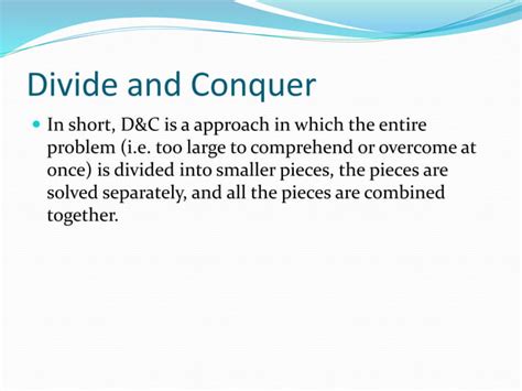Image result for Divide and Conquer Approach Java