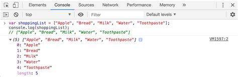 Image result for Arrays JavaScript Stores Receipt