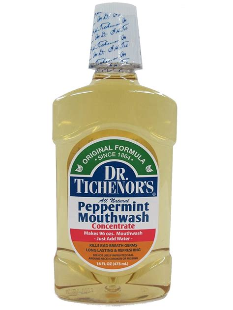 Buy Dr. Tichenors Antiseptic Mouthwash, Peppermint 16 oz by Dr ...