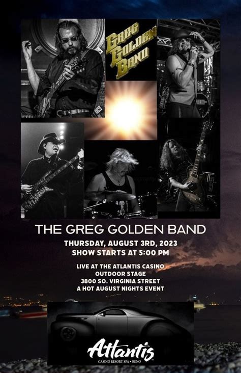 The Greg Golden Band at the Atlantis Casino outdoor stage for Hot ...