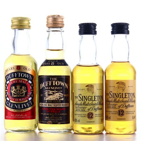 Dufftown Miniatures x 4 | Whisky Auctioneer