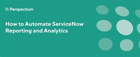 ServiceNow Reporting 101 的图像结果