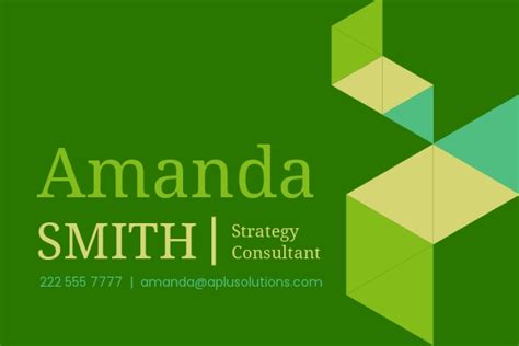 Calling Card Sample 的图像结果