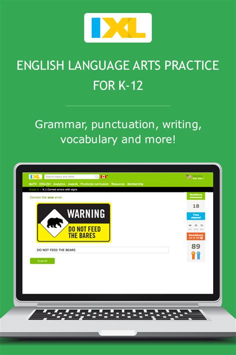 Image result for IXL Language Arts