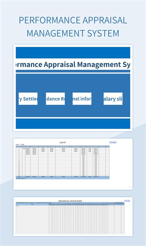 Performance Management System Template 的图像结果