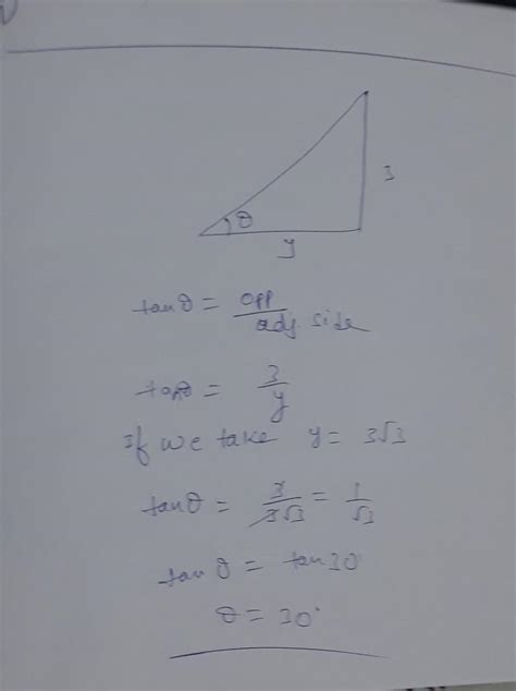 draw the diagram as per situation length of shadow a 3meters high pole ...