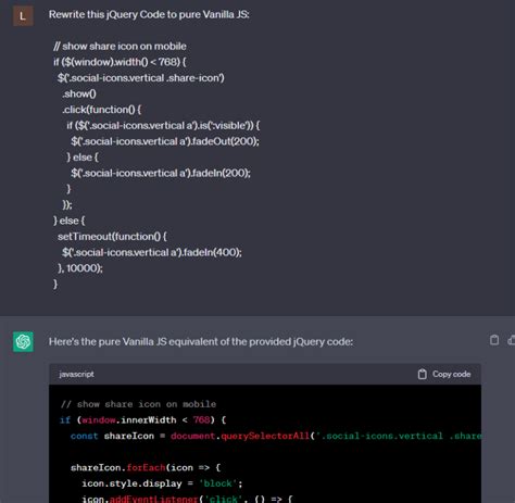 Image result for jQuery to JavaScript Converter Online