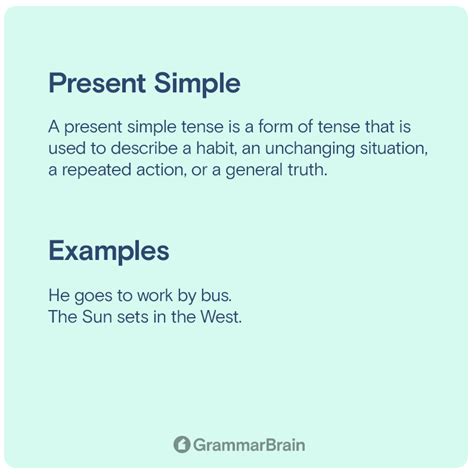 Image result for Present Simple Definition