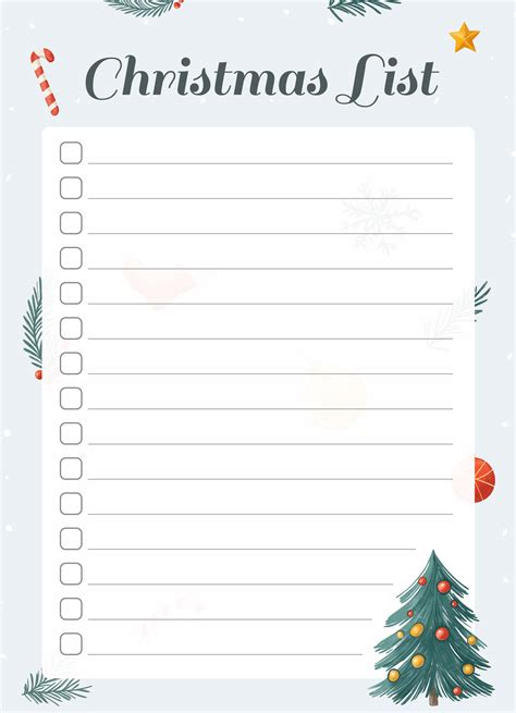 Top 40+ Google Docs Christmas List Template Docx - Great Research