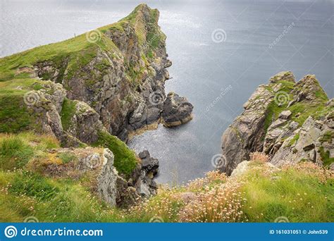 Not Far from the Town Centre in Lerwick, Shetland Isles, Scotland Stock ...