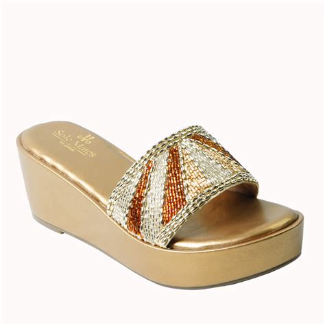 Shine Hand Crafted Wedge Heels – Solematesbypalak