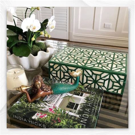 Hope Bone Inlay Box Green – Luxury Handicrafts