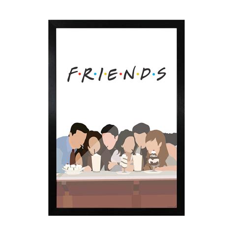 Friends illustration Frame – Frameo Store