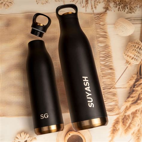 Personalized Double Walled Stainless Steel Bottle – The Zappy Box