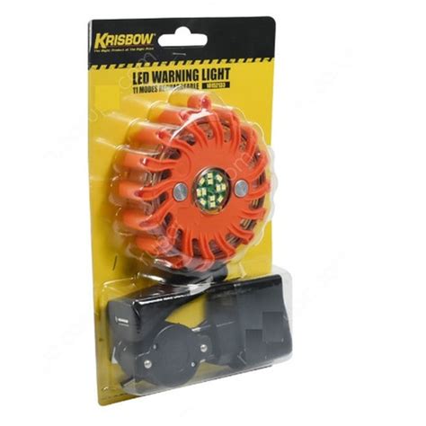 Jual Lampu Warning Portabel | Krisbow LED Warning LIght 11 Mode - Kota ...