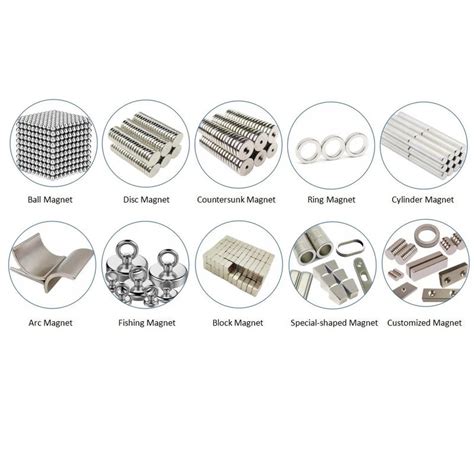 Neodymium Channel Countersunk Ring Magnets