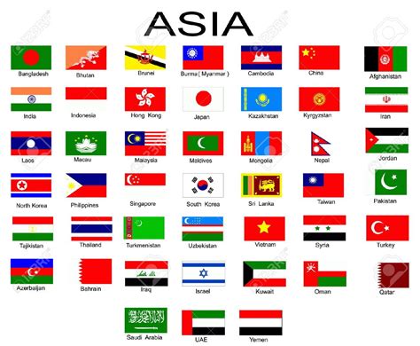 All Country Flags Asia 的图像结果