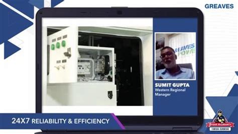 Silent Diesel Generator - Greaves Power CPCB IV 250kVA Genset Service ...