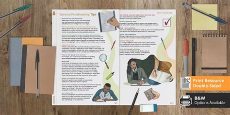 General Proofreading Tips (teacher made) - Twinkl