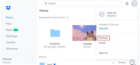 Image result for Dropbox Unsync Folder