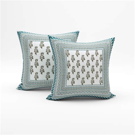 BLOCKS OF INDIA Diwan Set Cotton 8 Piece | Deewan Printed Bedsheet Set ...