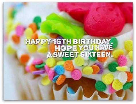 16th Birthday Wishes - Birthday Messages for 16 Year Olds