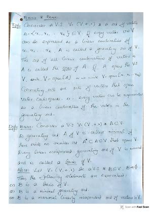 Mod2 part1 - matrix decomposition - Engineering Mathematics 1 - Studocu